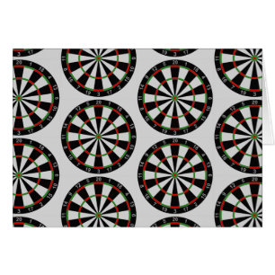 Tiled Darts Target Pattern