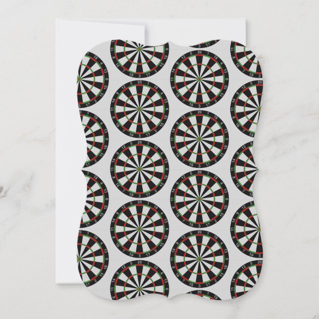 Tiled Darts Target Pattern (Front)