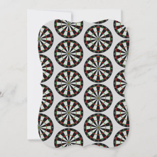 Tiled Darts Target Pattern