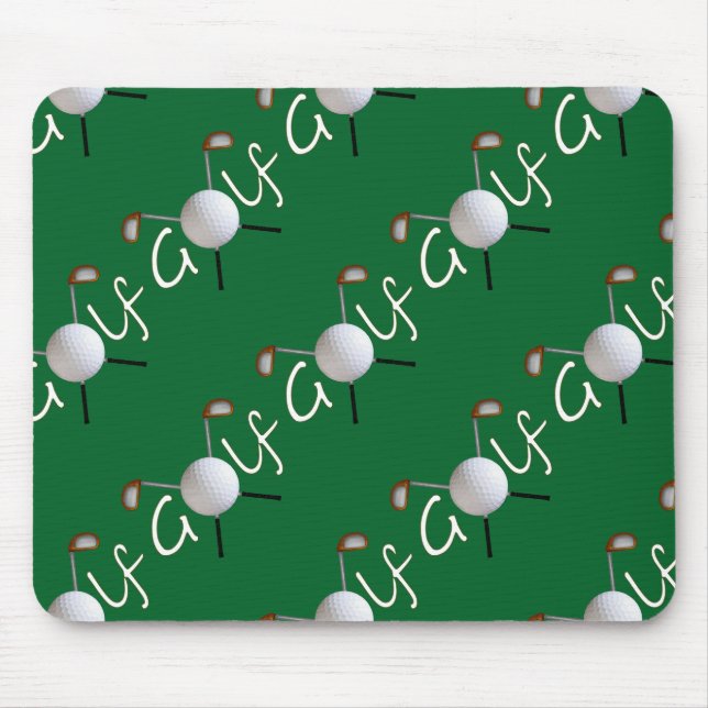Tiled Golf Mousepad (Front)