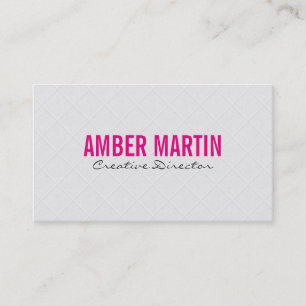 Tiled III   White Business Card