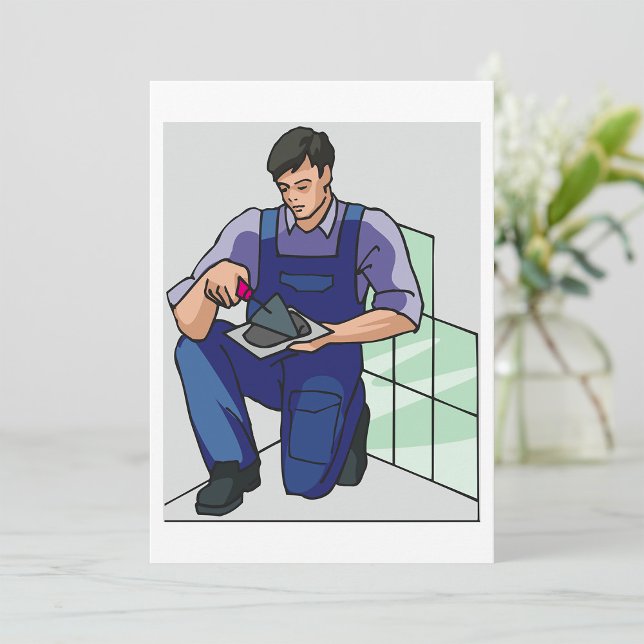 Tiler At Work Invitation (Creator Uploaded)