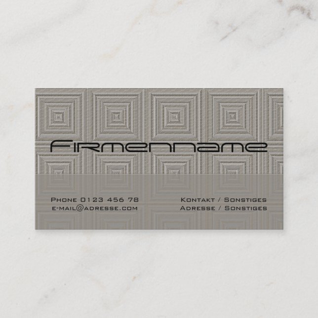 tiles business card (Front)