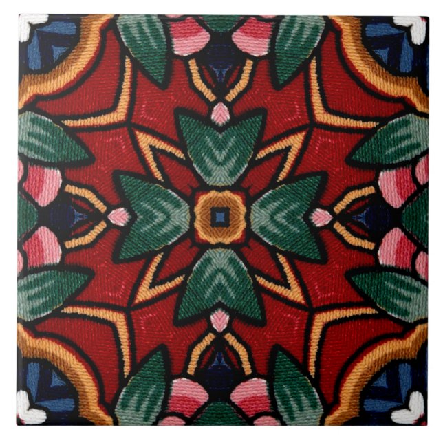 Tiles in Decorative Italian Majolica/Talavera (Front)