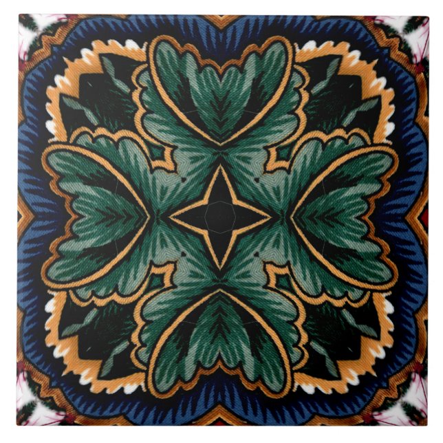Tiles in Decorative Italian Majolica/Talavera (Front)