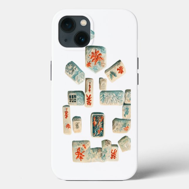 Tiles Of Mahjong Case-Mate iPhone Case (Back)