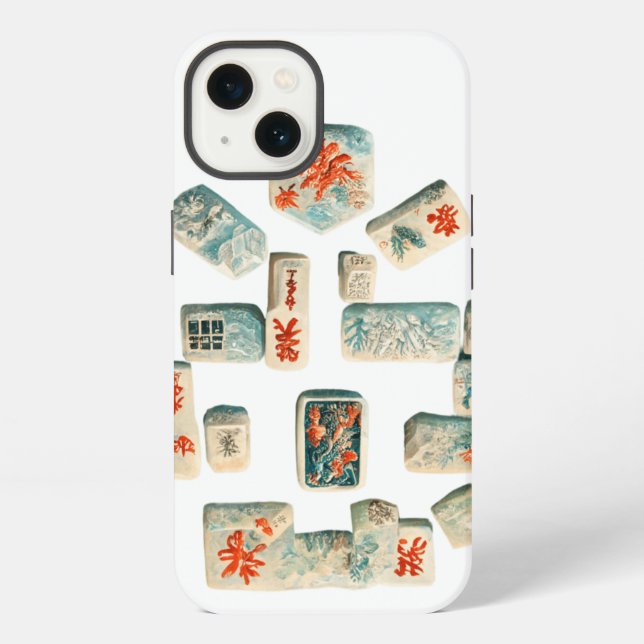 Tiles Of Mahjong iPhone Case (Back)