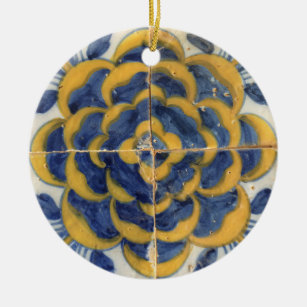Tiles of Portugal Personalised Ceramic Ornament