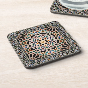 Tiles of the Alhambra Coaster