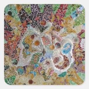 Tiles Square Sticker