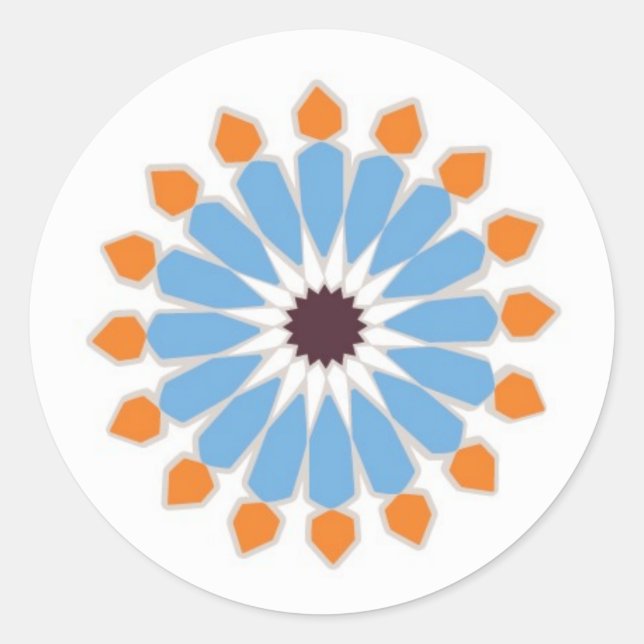 TileSticker Classic Round Sticker (Front)