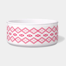 Tilet Pattern |Pink Geometric Design