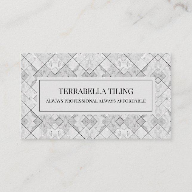 Tiling Flooring Business Card (Front)