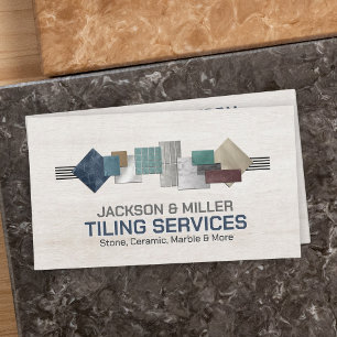 Tiling Services - Tile Layer Business Card