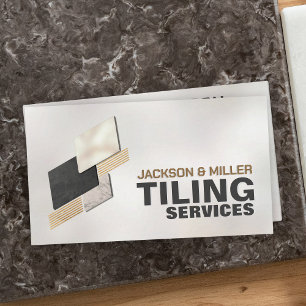 Tiling Services - Tile Layer Business Card