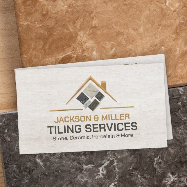 Tiling Services - Tile Layer Business Card (Creator Uploaded)