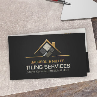 Tiling Services - Tile Layer Business Card
