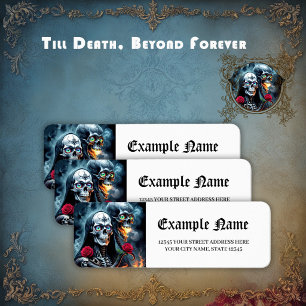 Till Death, Beyond Forever. Return Address Label