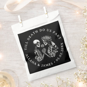 Till Death Do Part Hershey's Candy Favours Favour Bag