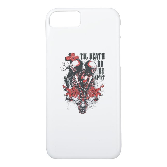 Till Death Do Us Apart Classic Case-Mate iPhone Case (Back)
