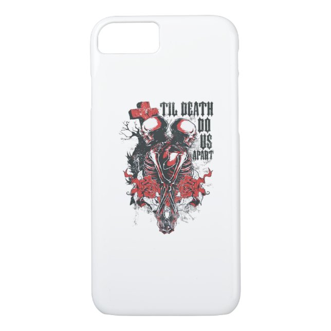 Till Death Do Us Apart Classic Case-Mate iPhone Case (Back)