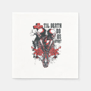 Till Death Do Us Apart Classic Napkin