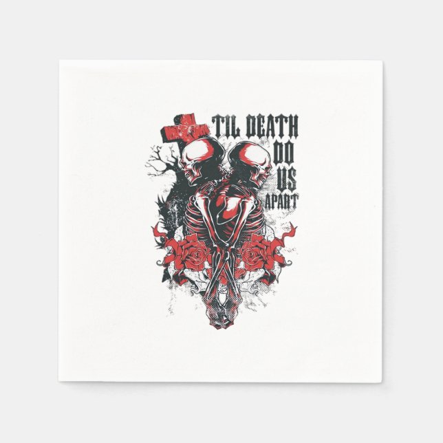 Till Death Do Us Apart  Napkin (Front)