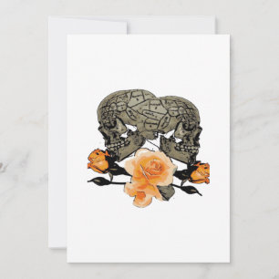 Till Death Do Us Funny Design For Halloween Holiday Card
