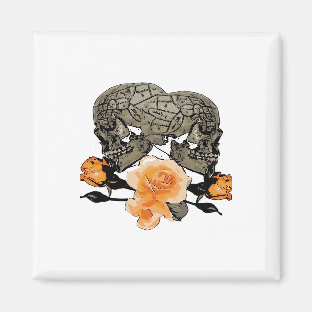 Till Death Do Us Funny Design For Halloween Magnet (Front)