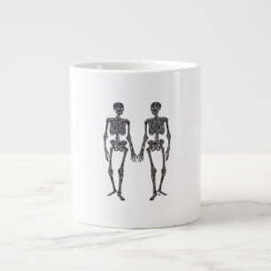 Till Death Do Us Part 2 Skeletons Classic Large Coffee Mug