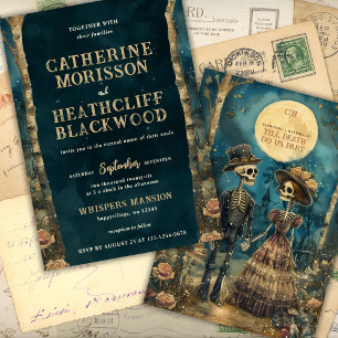 Till Death Do Us Part 2   Tarot Wedding Invitation