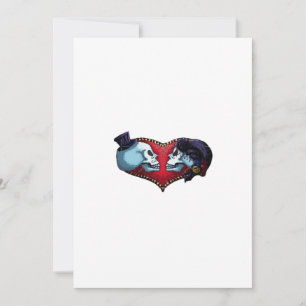 Till Death Do Us Part (Back Bg Variant) Graphic Holiday Card