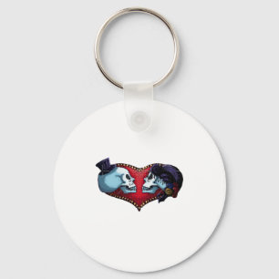 Till Death Do Us Part (Back Bg Variant) Graphic Key Ring