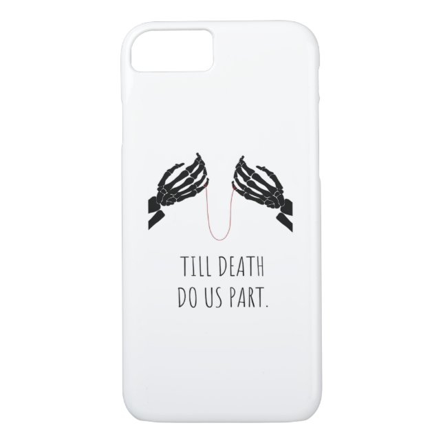 Till Death Do Us Part Boxy Case-Mate iPhone Case (Back)