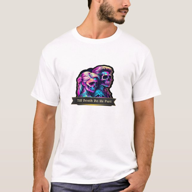 Till Death Do Us Part Classic – Autumn Gothic Vows T-Shirt (Front)