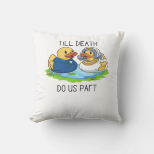 Till Death Do Us Part Classic – Autumn Love Story Cushion