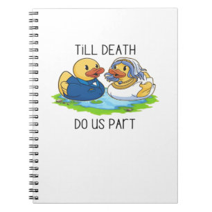 Till Death Do Us Part Classic – Autumn Love Story Notebook