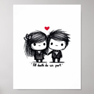 Till Death Do Us Part Classic – Autumn Love Story Poster