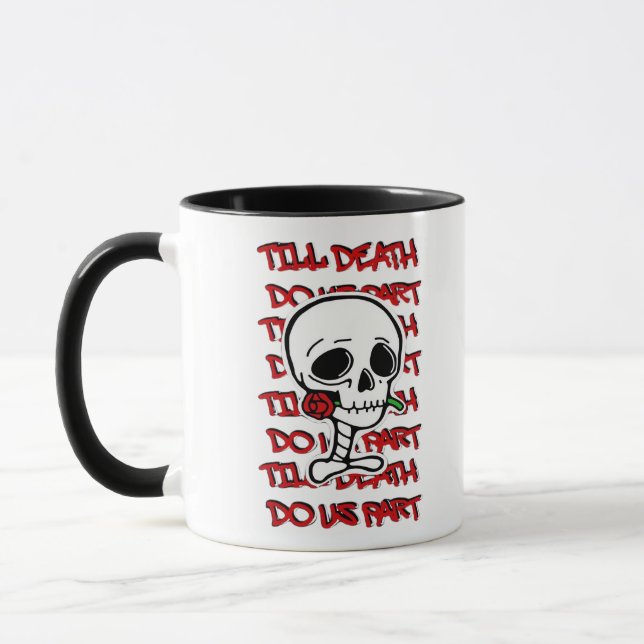 Till Death Do Us Part Classic – Basic Halloween De Mug (Left)