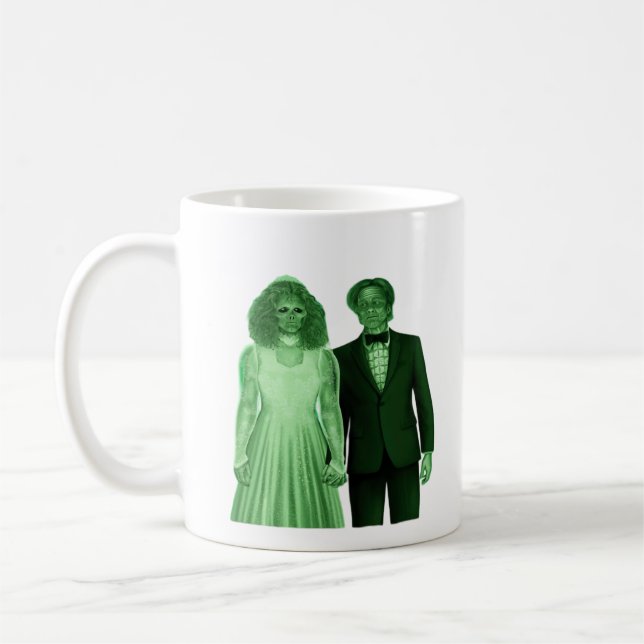 Till Death Do Us Part Classic Design Coffee Mug (Left)