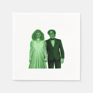 Till Death Do Us Part Classic Design Napkin