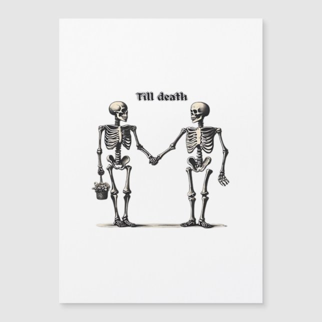 Till Death Do Us Part Classic – Funny Love Quote (Front)