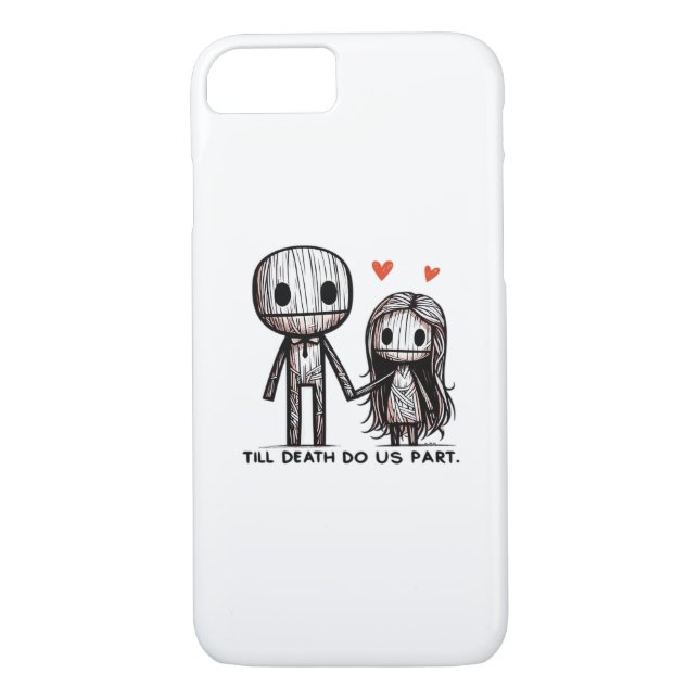 Till Death Do Us Part Classic – Funny Wedding Quot Case-Mate iPhone Case (Back)