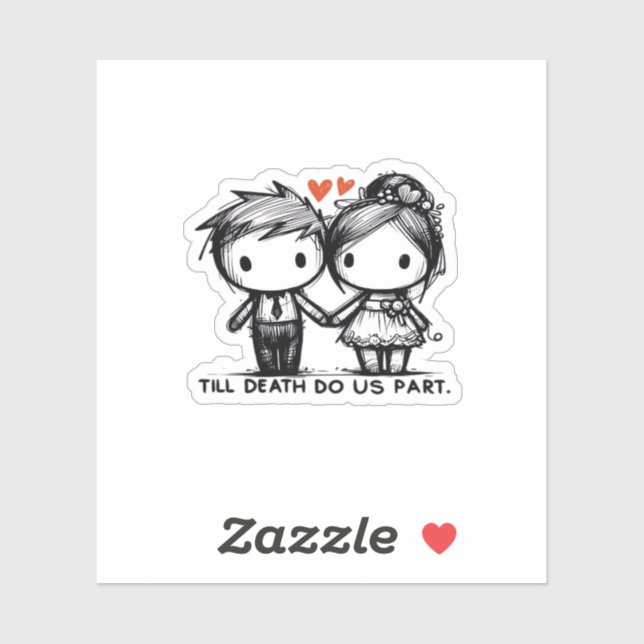 Till Death Do Us Part Classic – Gothic Romance Des (Sheet)