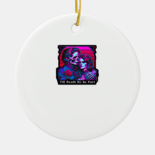 Till Death Do Us Part Classic – Grim Reaper Romanc Ceramic Ornament