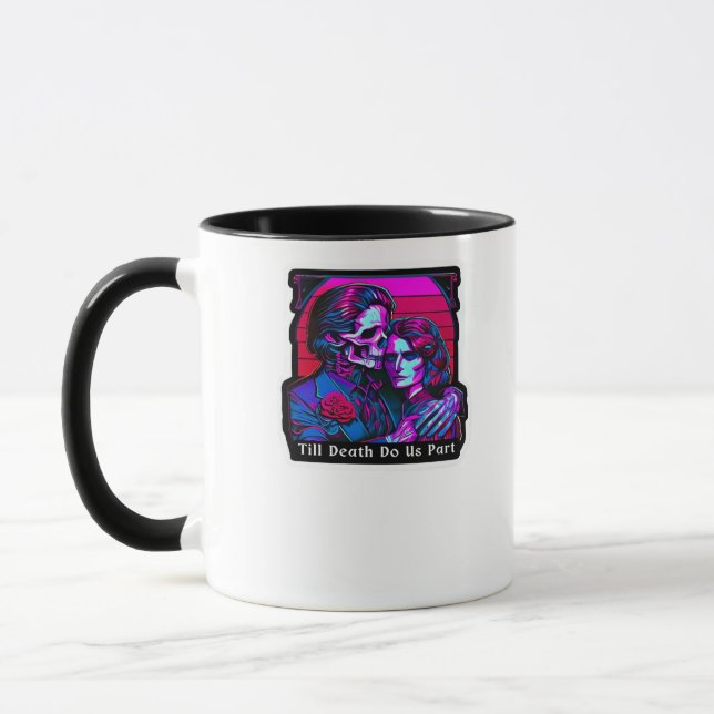 Till Death Do Us Part Classic – Grim Reaper Romanc Mug (Left)
