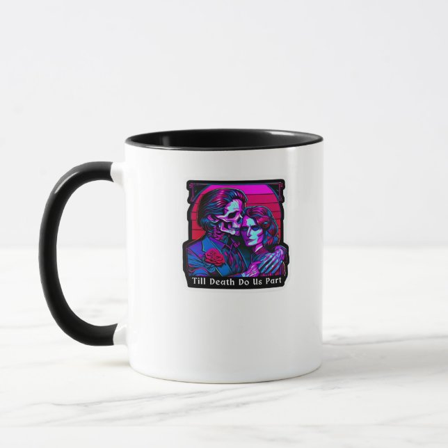 Till Death Do Us Part Classic – Grim Reaper Romanc Mug (Left)
