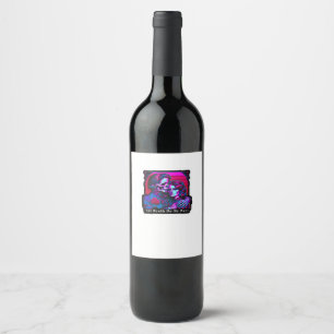 Till Death Do Us Part Classic – Grim Reaper Romanc Wine Label