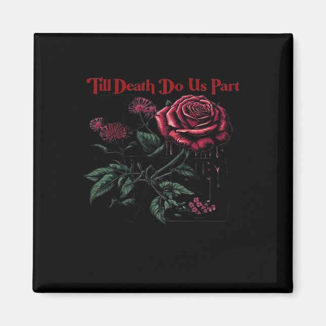 Till Death Do Us Part Classic – Love Design Magnet (Front)