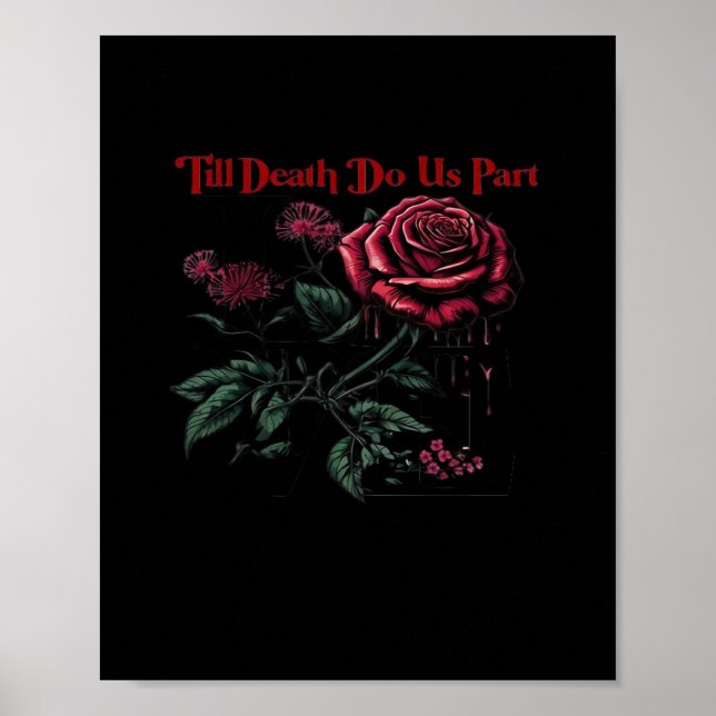 Till Death Do Us Part Classic – Love Design Poster (Front)